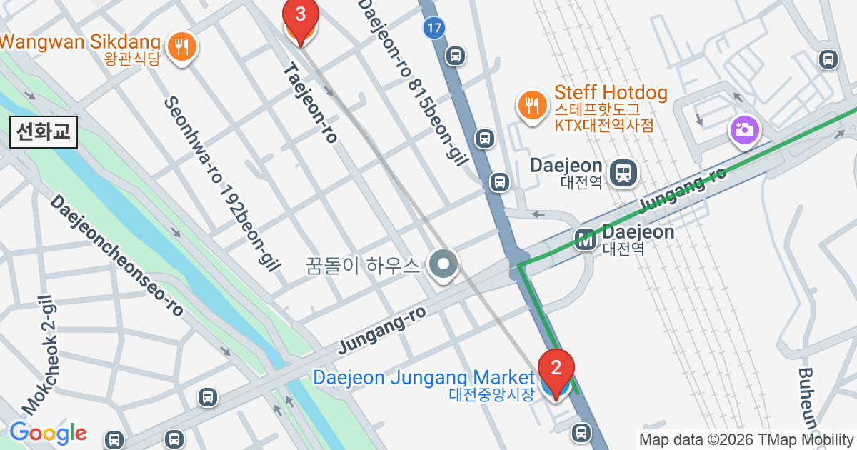 2일차 동선 지도
